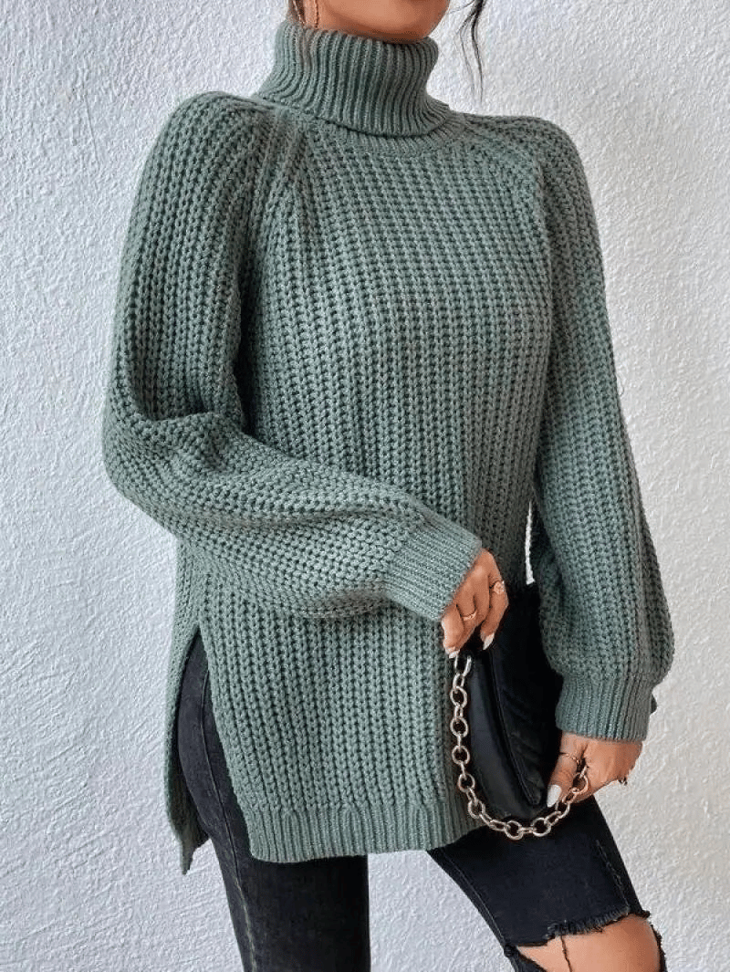 Emma - Oversized turtleneck jumper