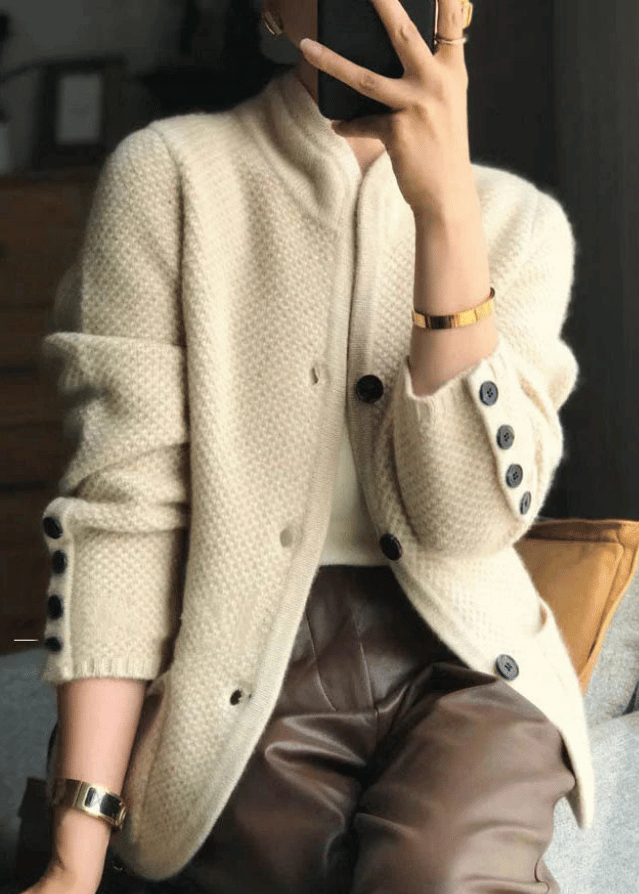 Lucy warm wool cardigan