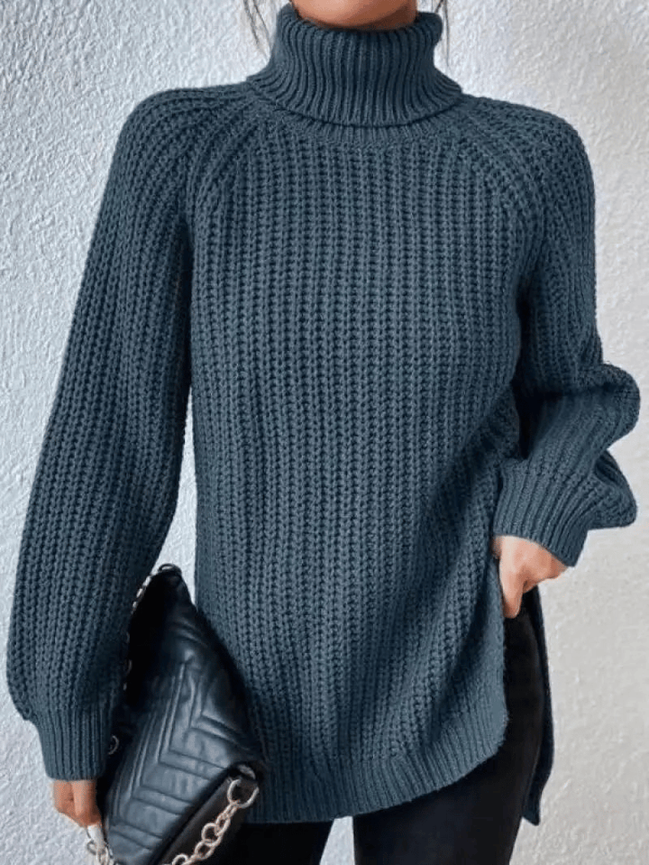 Emma - Oversized turtleneck jumper