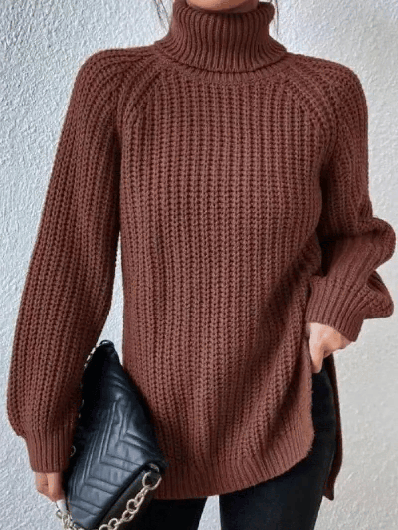 Emma - Oversized turtleneck jumper