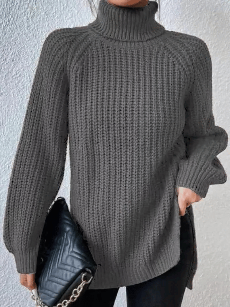 Emma - Oversized turtleneck jumper