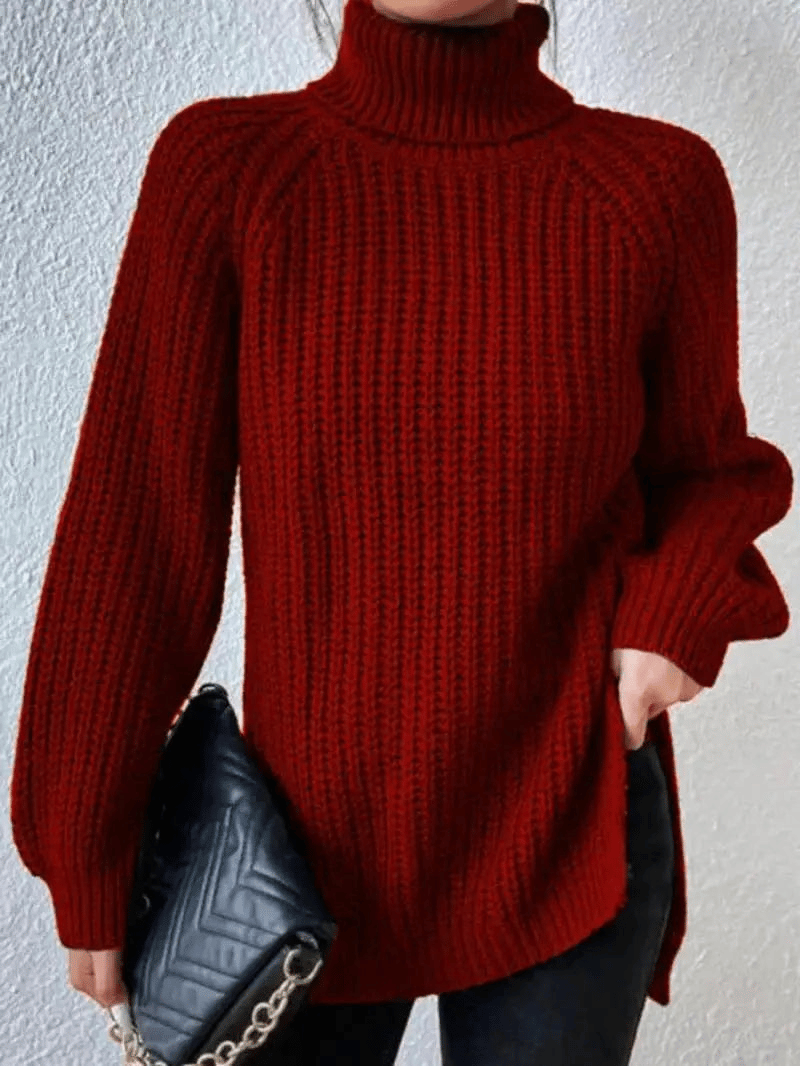 Emma - Oversized turtleneck jumper