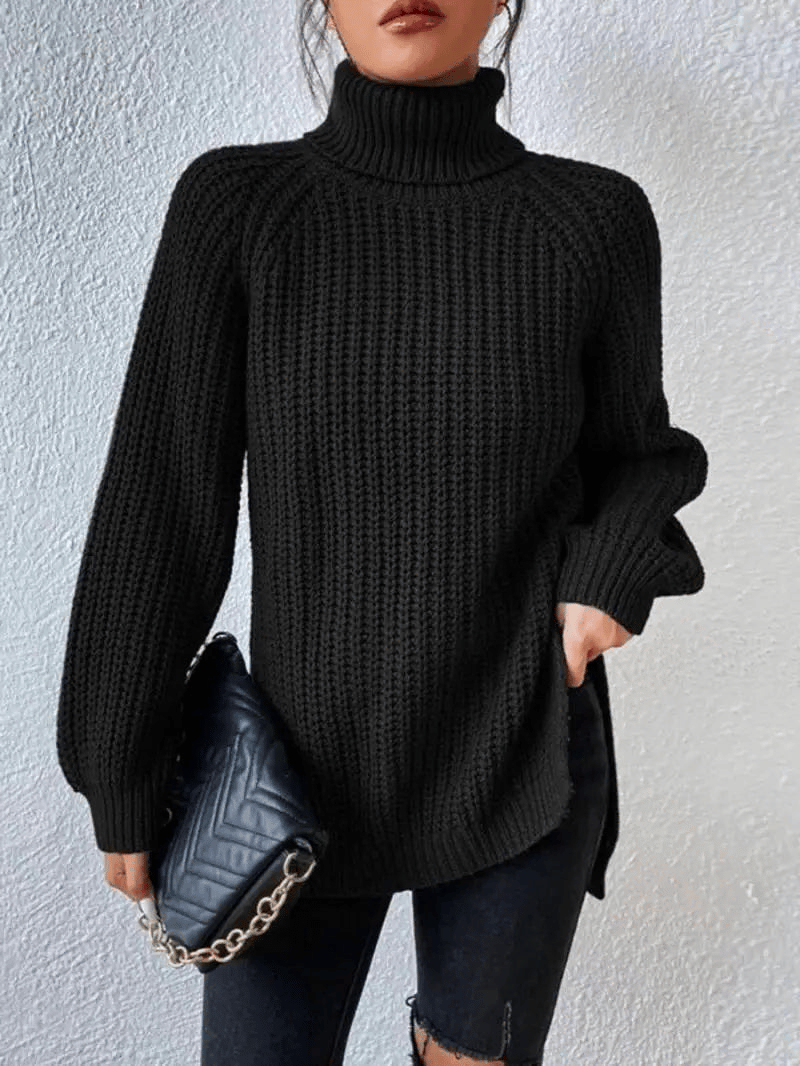 Emma - Oversized turtleneck jumper