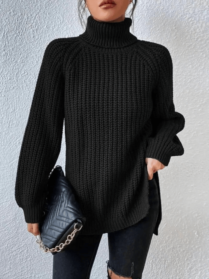 Emma - Oversized turtleneck jumper