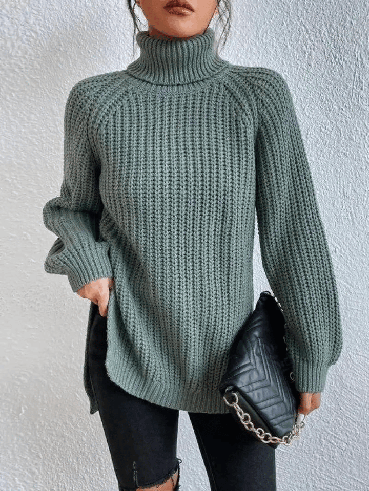 Emma - Oversized turtleneck jumper