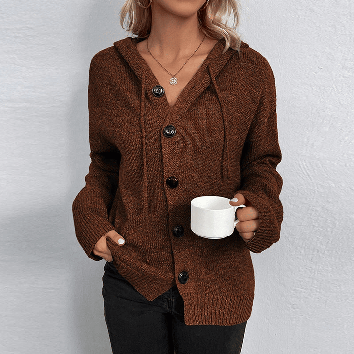 Mila hooded cardigan