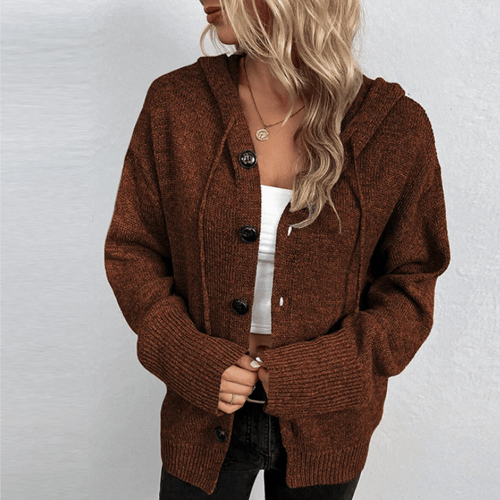 Mila hooded cardigan