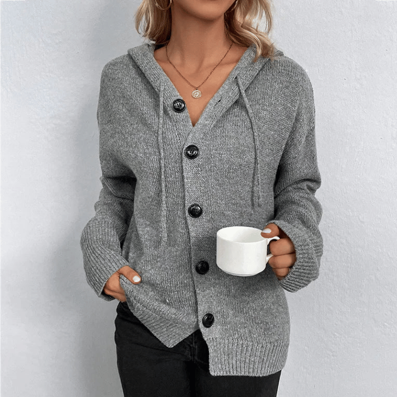 Mila hooded cardigan